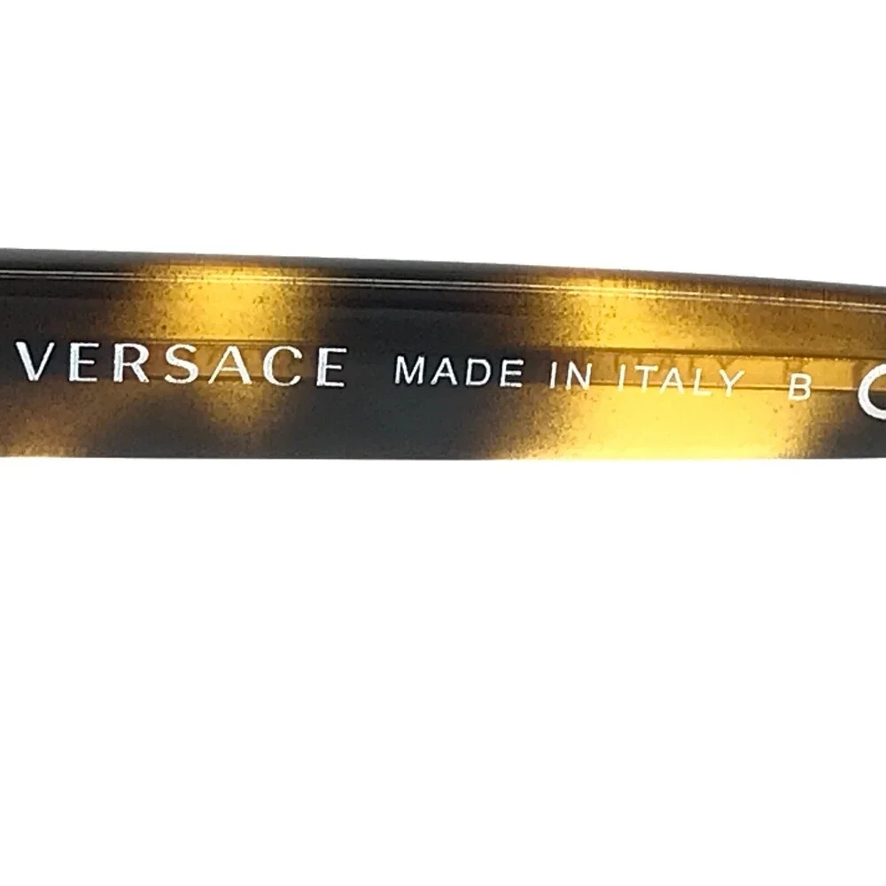 Versace Eyeglasses Frames MOD. 3273 5306 Brown Tortoise Gold Cat Eye 52-16-135